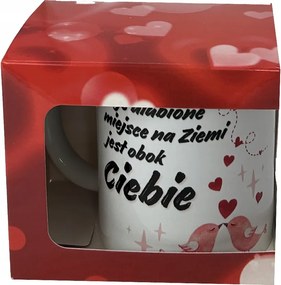 Valentin-napi bögre nőknek férfiaknak bögrék szerelmeseknek szerelmi bögre