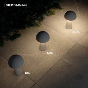 Redo 90439 - KIRA érintésérzékelős, fényerőszabályozható LED-lámpa LED/4,7W/230V 2200 mAh fekete