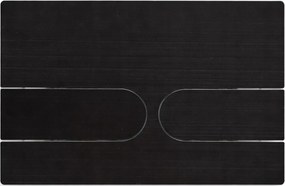 Öblítőgomb Acél T3 matt fekete Geberit Duofix Sigma UP320 720 wc-hez