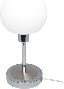 Éjjeli asztali lámpa tejüveg Led gömb 4,8W Cave TB-92039-CH Italux