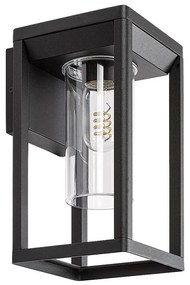 Rabalux 77085 - Kültéri fali lámpa ZERNEST 1xE27/15W/230V IP54 fekete 77085