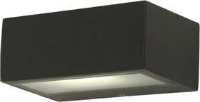 LUTEC 5602734118 GEMINI Modern Kültéri Fali Lámpa Antracit E27 IP44