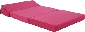 Összecsukható matrac/fotel, 2v1, rózsaszín magenta, VEDIS