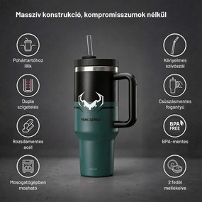 Füles termoszbögre zöld Diablo Ghotic Green