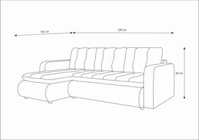 Függöny 140x250 cm Wella (fehér). 1042540