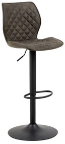 Sötétzöld forgó bárszék szett 2 db-os 116 cm Naomi – Actona