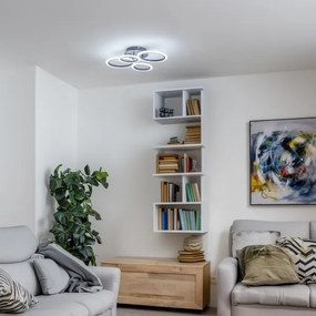 Brilagi - Fényerőszabályozható felületre szerelhető LED csillár ORBITS LED/50W/230V 3000-6500K + távirányító