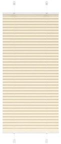 pliszírozott redőny krém 65x150 cm szövetszélesség 64,4 cm