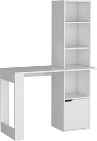 Polcos íróasztal tárolóval 98,5x45x148cm barna FUR1234-3