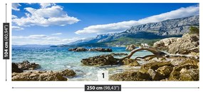 Fotótapéta Horvátország tenger 104x70 cm
