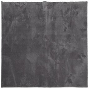 HUARTE antracit rövid szálú puha és mosható szőnyeg 240x240 cm