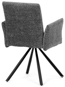 Étkezőszék szett visszahúzható mechanizmussalDCH-W1117 GREY2, 2 db