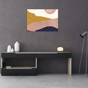 Kép - Napkelte (üvegen) (70x50 cm)