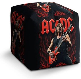 Cube zsámoly AC/DC gitáros, fekete