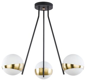 Jupiter 1709 - Csillár rúdon ELFA 3xE14/40W/230V bronz