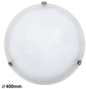 Rábalux Alabastro fehér alabástrom üveg mennyezeti lámpa 2xE27 (3302)