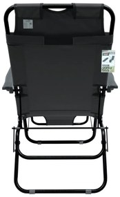 Cattara 13513 Összecsukható nyugágy Comfort,antracit, 155 x 61 cm