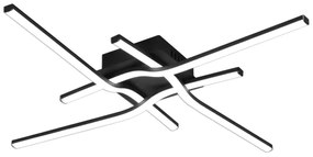 Brilagi - STRIPES LED mennyezeti lámpa 38W/230V, fekete