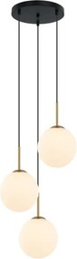 ITALUX PND-5578-3S-BRO-BK DEORE Többágú Függesztett Lámpa E27 IP20