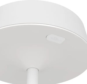 Eglo 75877 - LED fényerőszabályozható, napelemes, újratölthető asztali lámpa SIMERI LED/3W/5V 1800mAh IP44 fehér