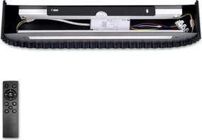 BRILAGI - fényerőszabályozható LED fali lámpa FALCON MODERN LED/14W/230V 40 cm fekete + távirányító