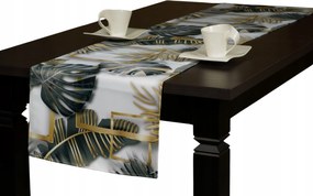 Futópad Abrosz Asztalra Nappali Dekoráció 40x120 Modern Minta Élénk Szín