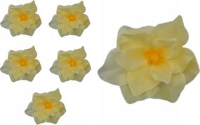 6x Mesterséges magnólia csomózó fej Mesterséges Virágok Magnólia