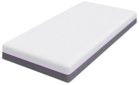 Matrac Fehér és Szürke 100 x 200 cm Memóriahab