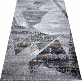 Nappali szőnyeg 160x230cm, loft mintás, plüss sörtékkel, szuper minőség