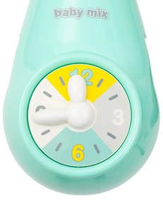 Baby Mix körhinta a kiságy felett fényvetítővel,zöld színű