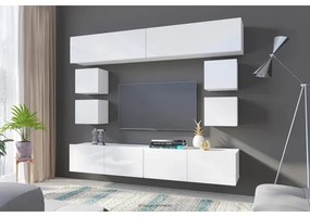 Faliszekrény PAVO 34x34 cm fényes fehér