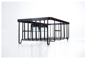 Tower Wire fekete edényszárító - YAMAZAKI