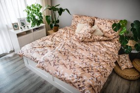 3 db pamut szatén ágynemű Brenda 200x140cm+90x70cm TiaHome