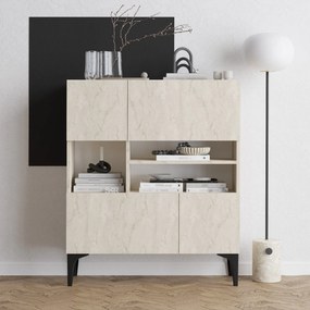 Konzolasztal Krista - Travertine