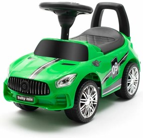 Baby Mix Racer gyerek futóbicikli hanggal, zöld