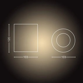 Philips - LED Dimmelhető spotlámpa Hue PILLAR 1xGU10/4,2W/230V + távirányító fehér