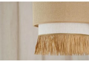 Brilagi - WINNETOU BOHO lógólámpa 1xE27/15W/230V, 25 cm, barna/krém