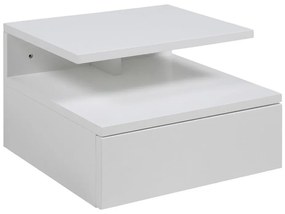 AVA éjjeli szekrényke, fehér színben