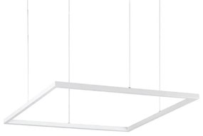 Ideal Lux Ideal Lux - LED Csillár zsinóron ORACLE SLIM LED/41W/230V 3000K 70x70 cm fehér ID259178