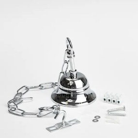 Brilagi - LED Kristály csillár láncon MOZART 5xE14/40W/230V fényezett króm