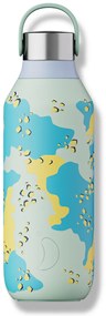 Termoszpalack Chilly's Bottles – Desert Camo zöld 500 ml, Studio/Series 2 edition