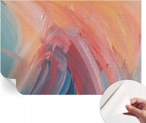 Öntapadós fotótapéta Falra 3D Loft Színes robbanások 104x70 cm