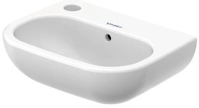 Duravit 7053600092 - Falra szerelhető mosdó D-CODE 36x27 cm kerámia/fényes fehér