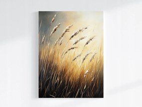 Poszter Természet Fű Gabona Kalász Mező Rét Sztyepp Szél 75x100