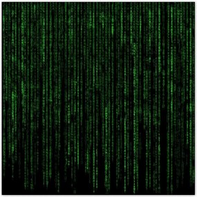 Poszterek 100x100 Kód programozás Tábla