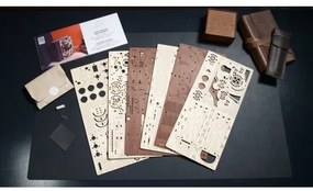 Ugears - 3D fából készült mechanikus kirakós Titkok könyve