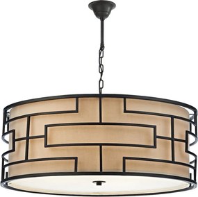 Dar Lighting TUMOLA TUM0663 Függőlámpa 6x60W/E27 IP20