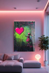Üvegkép, 70×100 cm – Hhlneon0036