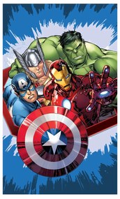 Bosszúállók Dynamic Heroes kéztörlő, arctörlő, törölköző 30x50 cm