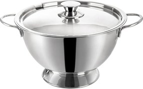 Ezüstszínű rozsdamentes acél tál ø 26 cm – Orion